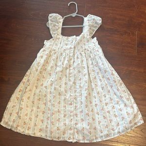 Janie and Jack white dress size 6